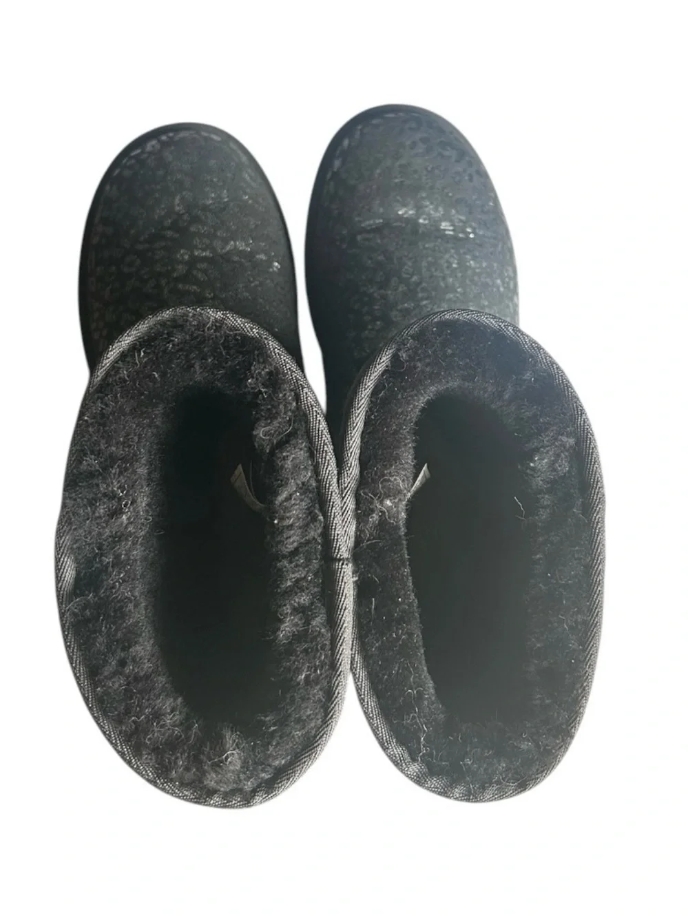 UGG Classic Glitter Leopard Boot